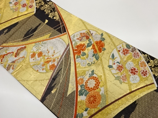 JAPANESE FUKURO OBI / WOVEN BUTTERFLY